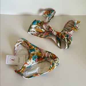 Zimmermann Kids Floral Bikini - Multicolor